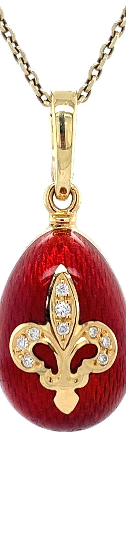 Vintage Fabergé 18K Gold Pendant